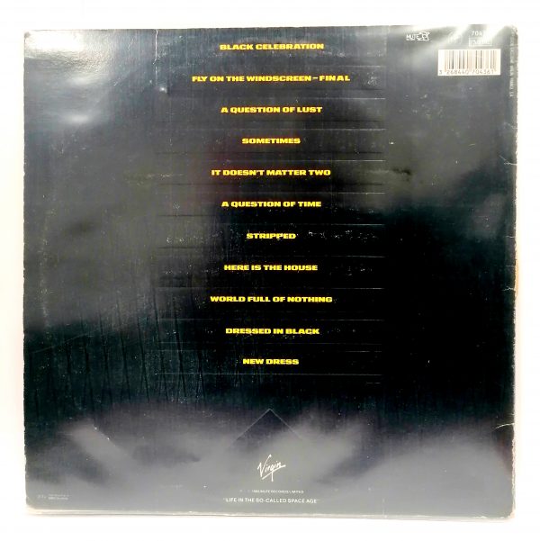 Depeche Mode ‎– Black Celebration LP